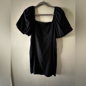 A&F black mini dress